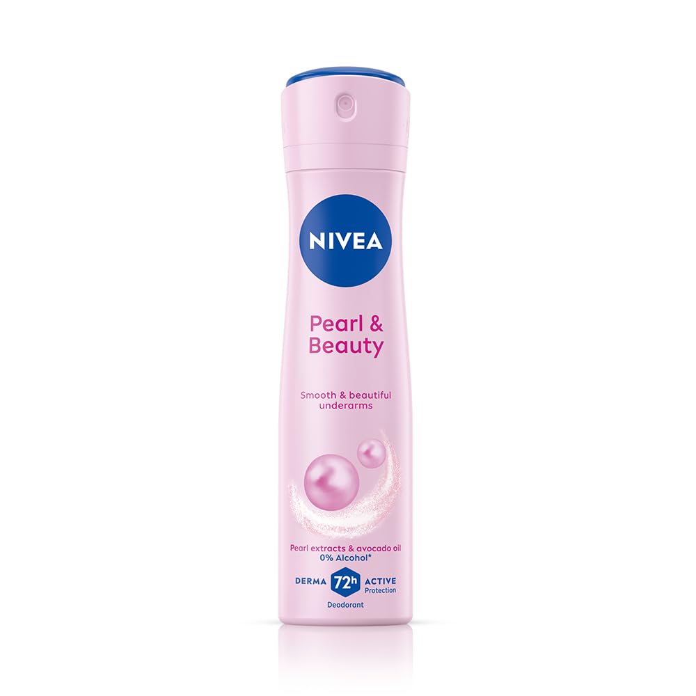 Nivea Pearly And Beauty Deodorant 48Hours, 150Ml Beauty and Personal Care NIVEA