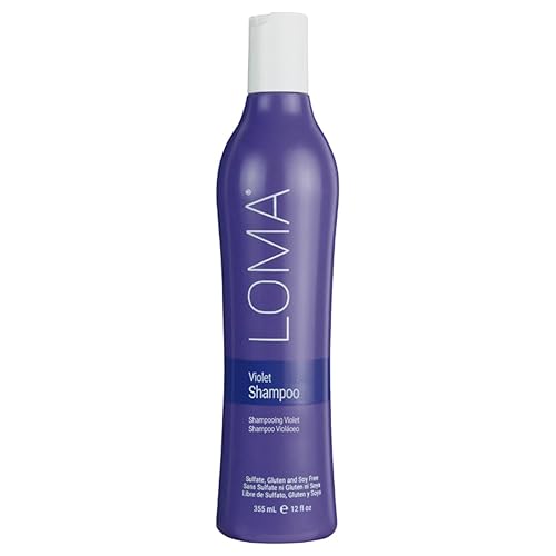 Loma Hair Care Violet Shampoo, Vanilla Bean/Blood Orange, 12 Fl Oz Beauty & Personal Care Loma