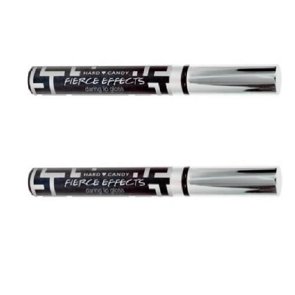 Hard Candy Pack of 2 Fierce Effects Daring Lip Gloss, Adrenaline 968 Beauty & Personal Care Hard Candy