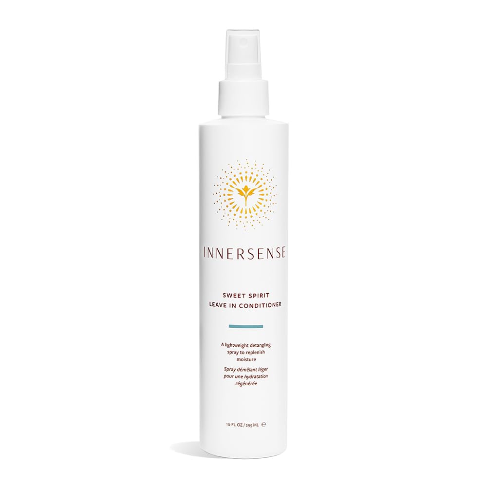INNERSENSE Organic Beauty - Natural Sweet Spirit Leave-In Conditioner | Non-Toxic, Cruelty-Free, Clean Haircare (Full Size, 10 fl oz | 295 ml) Beauty & Personal Care INNERSENSE