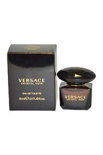 Versace Crystal Noir 5 ml - EDT Splash (Mini) for Women Beauty & Personal Care Versace