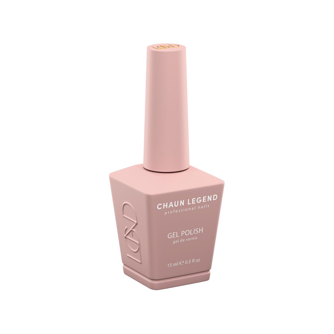 Chaun Legend Gel Nail Polish | Drive me Crazy LG5121 (creamy pink nude) | Soak Off UV LED Cure Gel Polish High Gloss 15ml