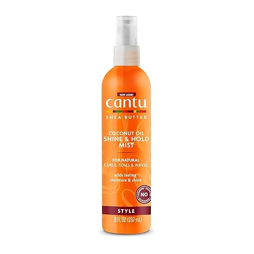 Cantu Shea Butter Coconut Oil Shine And Hold Mist Spray 8 Ounce (Pack of 2) Beauty & Personal Care Cantu