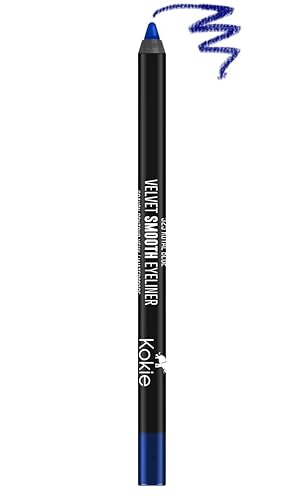 Kokie Cosmetics Waterproof Velvet Smooth Eyeliner Pencil, Royal Blue, 0.042 Ounce Beauty & Personal Care Kokie
