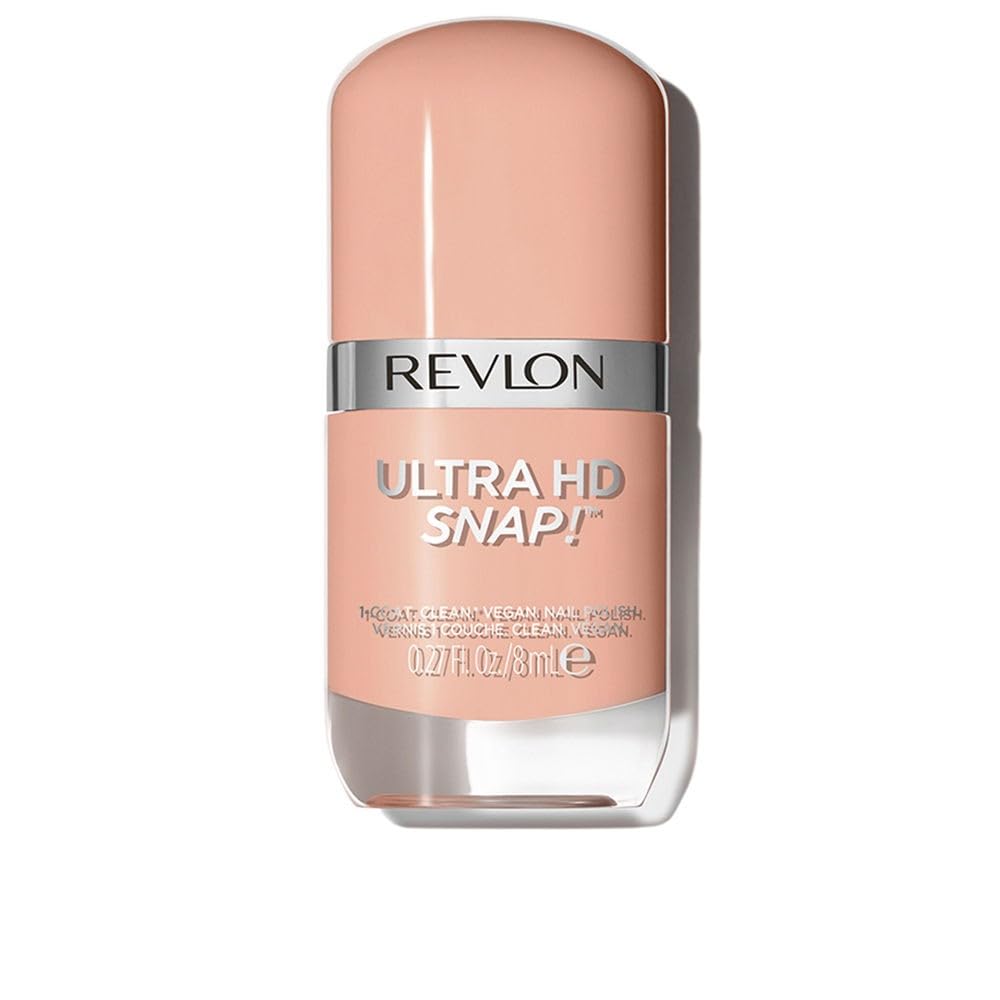 REVLON Ultra HD Snap Nail Color, Natural Rich Glossy Polish, 100% Vegan Formula, No Base or Top Coat Needed, 018 Keep Cool, 0.27 fl oz Beauty & Personal Care REVLON