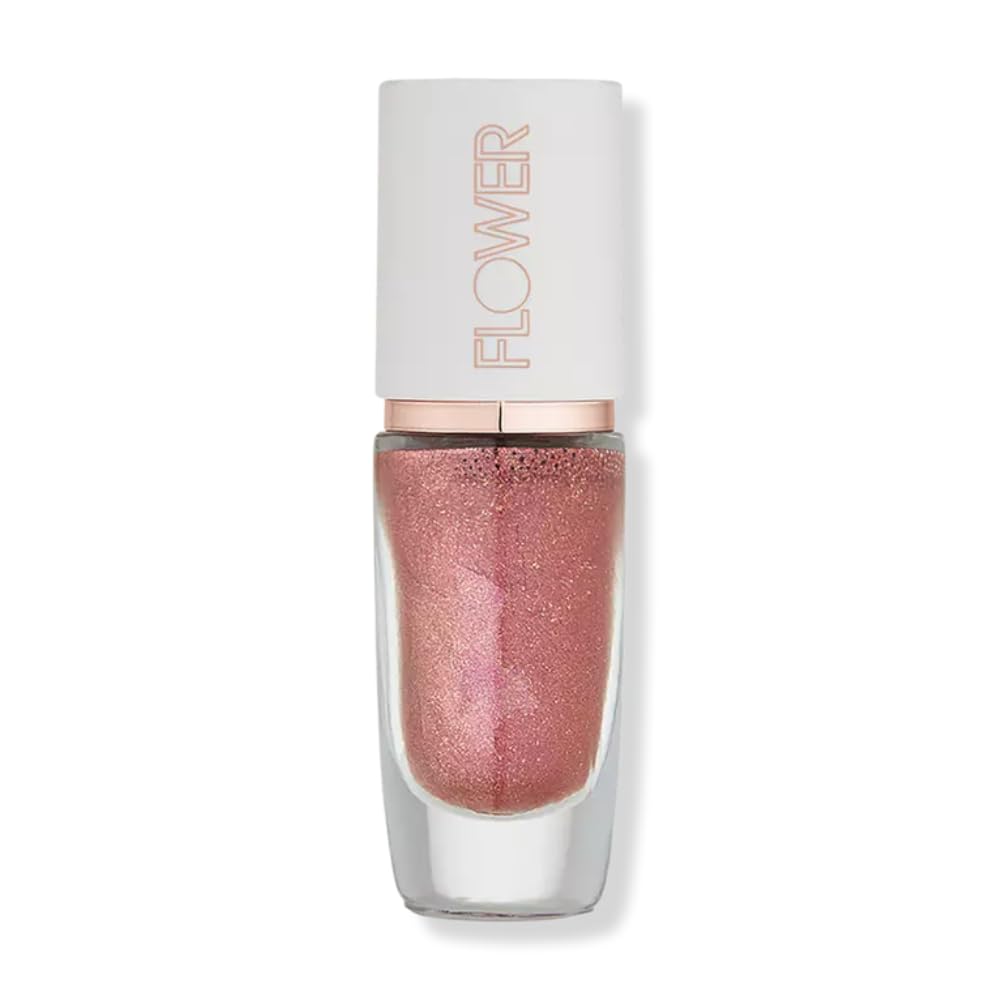 FLOWER BEAUTY By Drew Barrymore Watercolor Liquid Eyeshadow - Quick-Drying + Crease-Free - Radiant Finish - Water-Based Formula (Sunset Wash) Beauty & Personal Care FLOWER BEAUTY