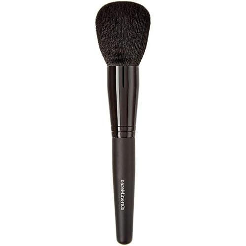 bareMinerals Supreme Finisher Makeup Powder Brush with Synthetic Fibers, For Applying Setting Powders, Highlighters + Bronzers, Vegan Blending Brush Beauty & Personal Care bareMinerals