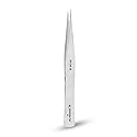Excelta AA-SA-SE Straight Medium Pointed Tweezers, Anti-Magnetic Stainless Steel, ESD-Safe, Conductive, Precision Tweezers for Electronics, Jewelry Beauty & Personal Care Excelta