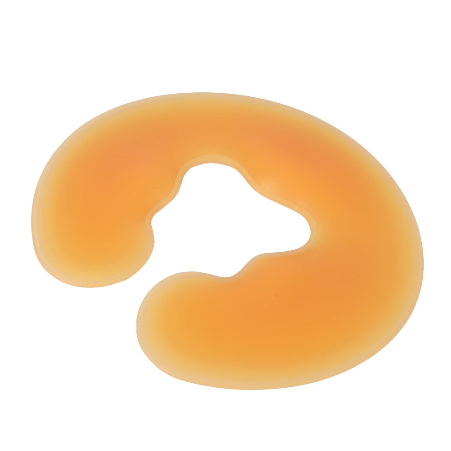 Dioche Soft Silicone Facial Relaxation Massage Pillow - a Comfortable headrest for Salon use, Providing Premium Facial Care - Skin Color, Hard Bottom Beauty and Personal Care Dioche