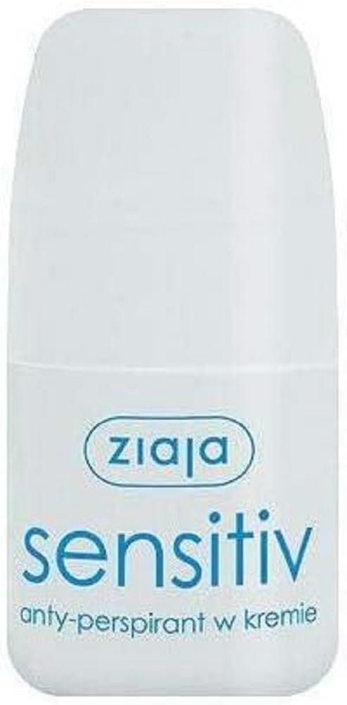 ZIAJA Creamy Anty-Perspirant, Roll-On Sensitive For Sensitive Skin 60ml Beauty and Personal Care Ziaja