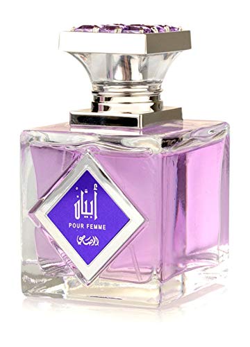 RASASI Abyan for Women EDP - Eau De Parfum 95 ML (3.2 oz) I Irresistible Pour Femme Spray I Lingering Sensuousness of Amber, Wood and Vanilla I Beauty & Personal Care RASASI