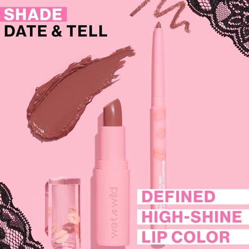 wet n wild Date Or Dominate Lipstick & Liner Set - Date & Tell Beauty & Personal Care wet n wild