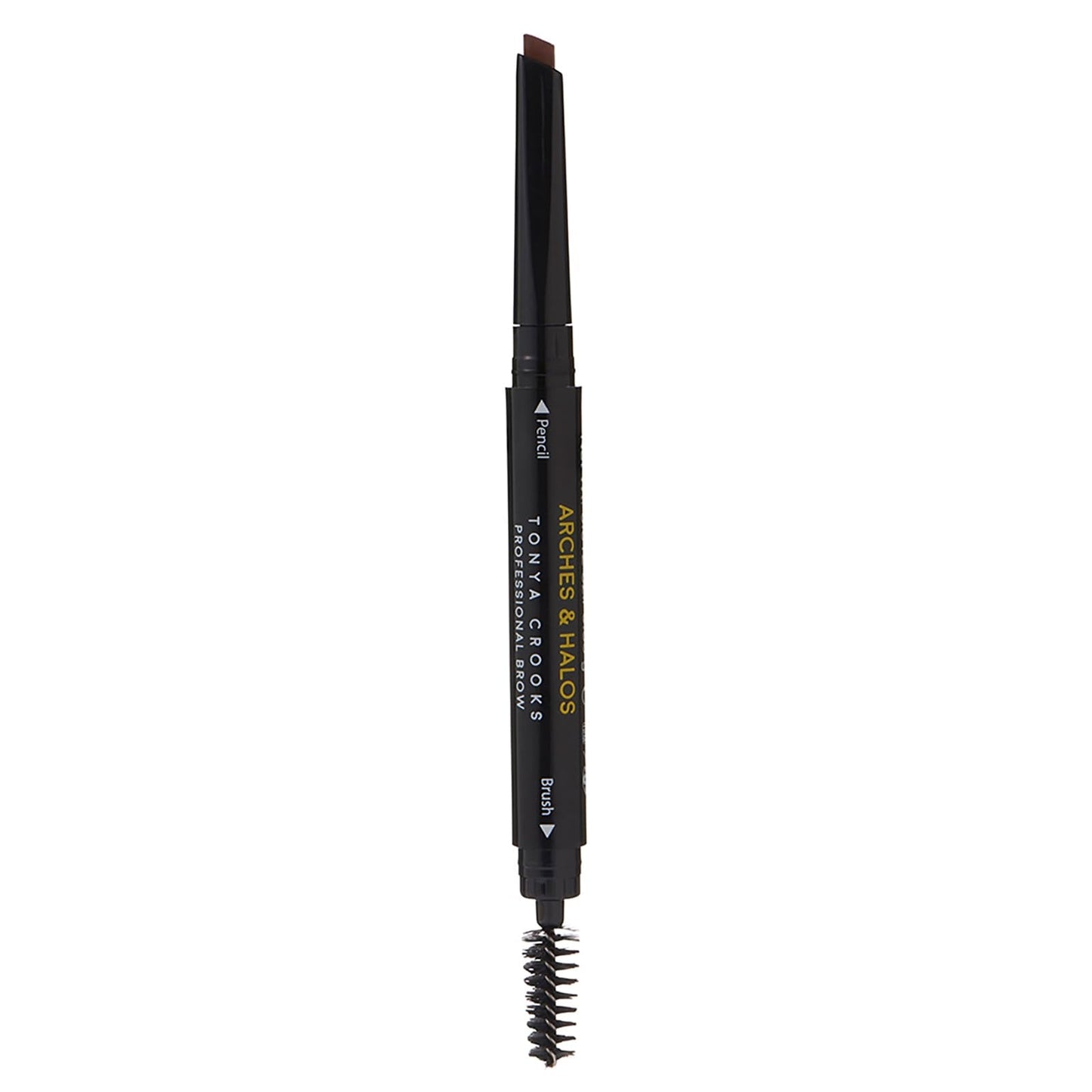 Arches & Halos Angled Brow Shading Pencil - Double Sided Eyebrow Filler and Spoolie - Angled Brush Design for Precise Shaping and Styling - Buildable Beauty & Personal Care Arches & Halos