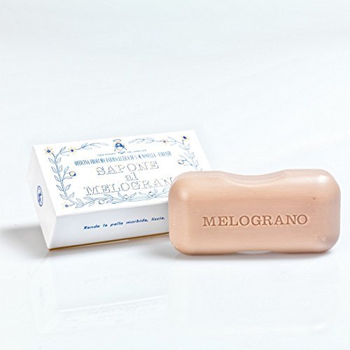Santa Maria Novella Candela Sapone al Melograno - Melograno Scented Soap 7oz (200g) Beauty & Personal Care Santa Maria Novella