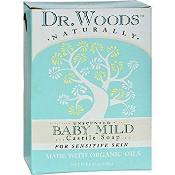 Dr. Woods Naturals Bar Soap Og3 Babymild 5.25 Oz Beauty & Personal Care Dr. Woods
