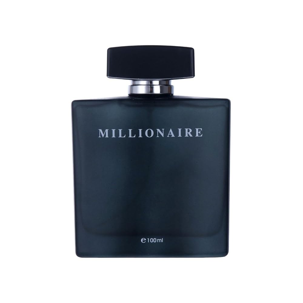PERFUME&BEAUTY New Perfume Eau de Parfume for Men, 3.4 oz Spray Parfume for Men 100 ML- Black Millionaire Beauty & Personal Care PERFUME&BEAUTY