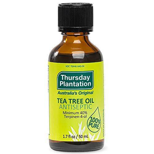 Thursday Plantation 100% Pure Australian Tea Tree Oil - 1.7 fl oz (50ml) - Natural Essential Oil - Cleanses and Purifies Skin - Made in Australia Beauty & Personal Care Thursday Plantation