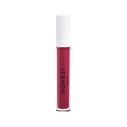 Honest Beauty Hydrating Liquid Lipstick with Hyaluronic Acid + Avocado Oil | EWG Verified, Vegan + Cruelty Free | Fearless, .12 fl oz Beauty & Personal Care Honest Beauty