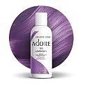 Adore Semi Permanent Hair Color (090 Lavender) | Vegan & Cruelty-Free Purple Hair Dye | No Ammonia, No Peroxide, No Alcohol | 4 Fl Oz Beauty & Personal Care Adore
