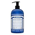 Dr. Bronner's - Organic Sugar Soap (Peppermint, 24 Ounce) - Made with Organic Oils, Sugar & Shikakai Powder, 4-in-1 Uses: Hands, Body, Face & Hair Beauty & Personal Care Dr. Bronner's