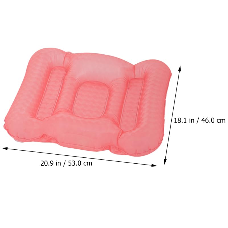 GAROZATION 1pc Inflatable Bathtub Seat Cushion with Cups Ergonomic Design for Comfort Water-Filled for Hot Cold Use Relaxing Baths Beauty and Personal Care GAROZATION