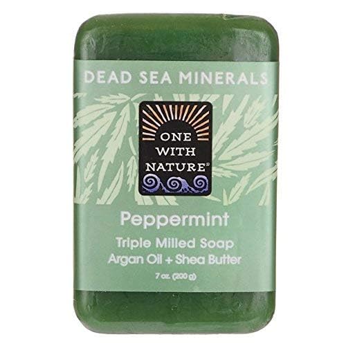 One With Nature Soap Bar Peppermint, 7 oz Beauty & Personal Care One With Nature