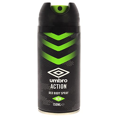 Umbro Action Deodorant Body Spray Deodorant Spray Unisex 5 oz Beauty and Personal Care Umbro