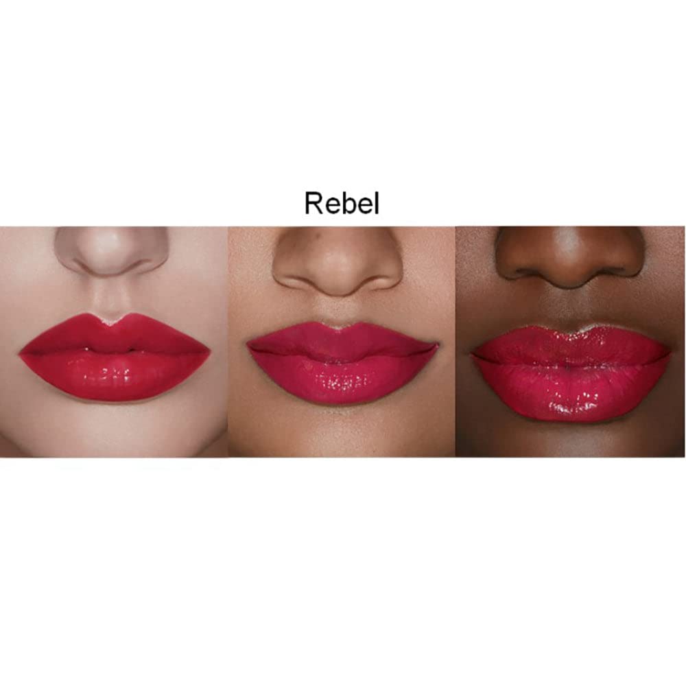 Rinna Beauty Icon Collection - Lip Gloss - Rebel - Tinted, Hydrating, Long-Lasting - High Pigment and Shine, Vegan, No Parabens, Clean Makeup, Beauty & Personal Care Rinna Beauty