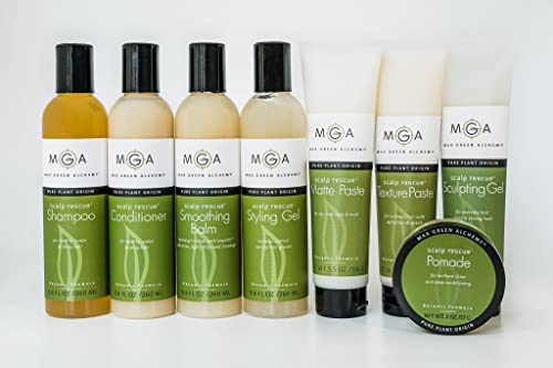MGA Vegan Shower Gel - Rescue & Moisturizing Body Wash for Skin Care | Natural & Organic Formula with Essential Oils & Skin Friendly pH | Sulfate free Beauty & Personal Care Max Green Alchemy