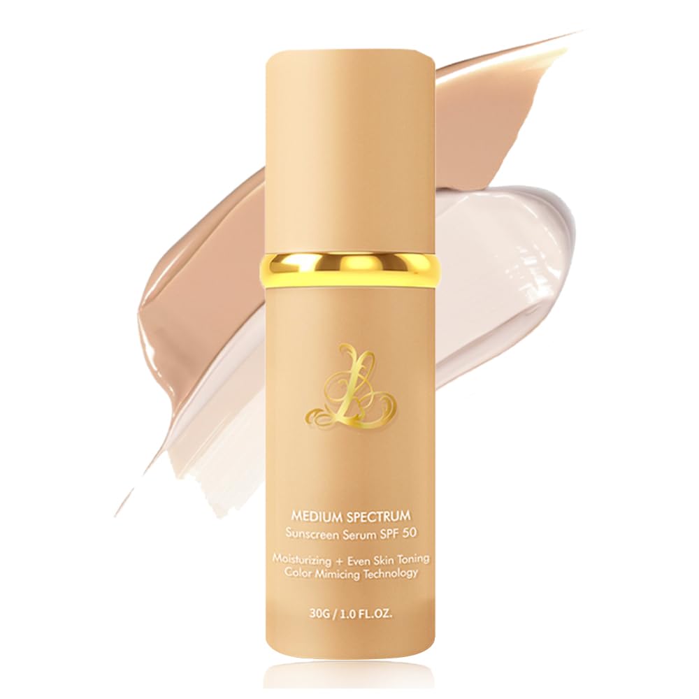 Foundation 4 in 1 - Color Changing Foundation, Medium Spectrum with SPF 50, Hypoallergenic Hydrating Liquid Concealer, Long-lasting & Waterproof Beauty and Personal Care VBEYD Default Title