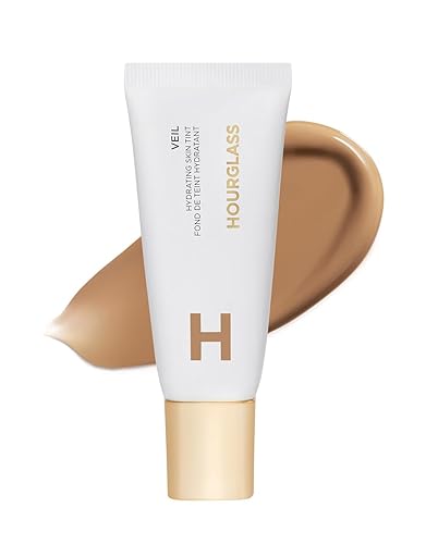 Hourglass Veil Hydrating Skin Tint, Dewy Tinted Moisturizer, Makeup and Skincare Benefits, Lightweight, Buildable Coverage, Vegan, Cruelty-Free Beauty & Personal Care HOURGLASS