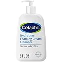 Cetaphil Cream to Foam Face Wash, Hydrating Foaming Cream Cleanser, 8 oz, For Normal to Dry, Sensitive Skin, with Soothing Prebiotic Aloe Beauty & Personal Care Cetaphil