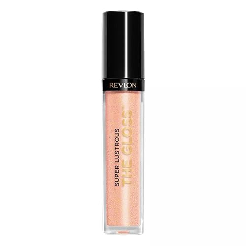 Revlon Super Lustrous Lip Gloss, Non-Sticky, Hydrating, High Shine Finish, 255 Sandstorm, 0.13 oz Beauty & Personal Care REVLON