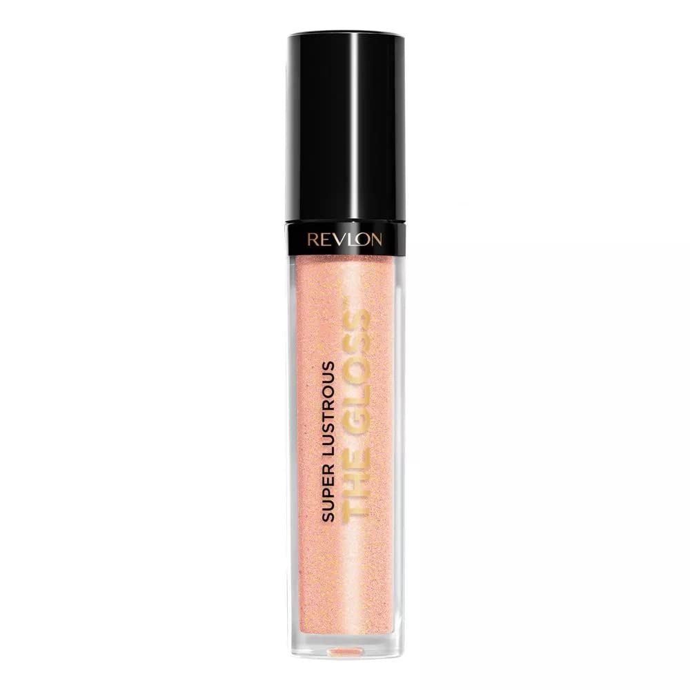 Revlon Super Lustrous Lip Gloss, Non-Sticky, Hydrating, High Shine Finish, 255 Sandstorm, 0.13 oz Beauty & Personal Care REVLON