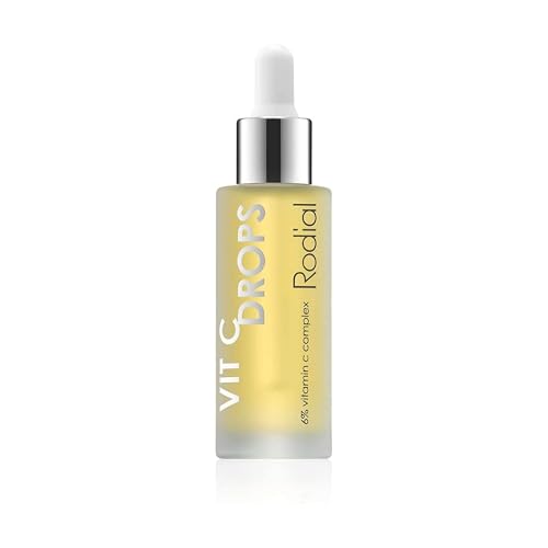 Rodial Vitamin C Booster Drops Serum 30ml - Vitamin C Face Serum for Brightening & Radiance, Lightweight Facial Serum to Even Skin Tone & Glow, Skin Beauty & Personal Care Rodial