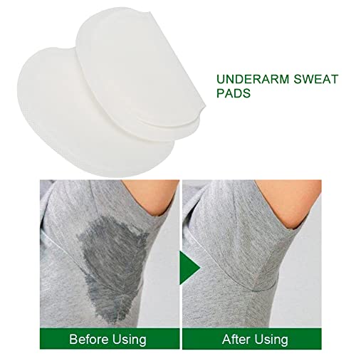 Armpit Pad for Under Breasts, Disposable Underarm Sweat Absorbent Pads Unisex Cotton Armpit Sweat Protector Guard (10PCS) Beauty and Personal Care Ejoyous