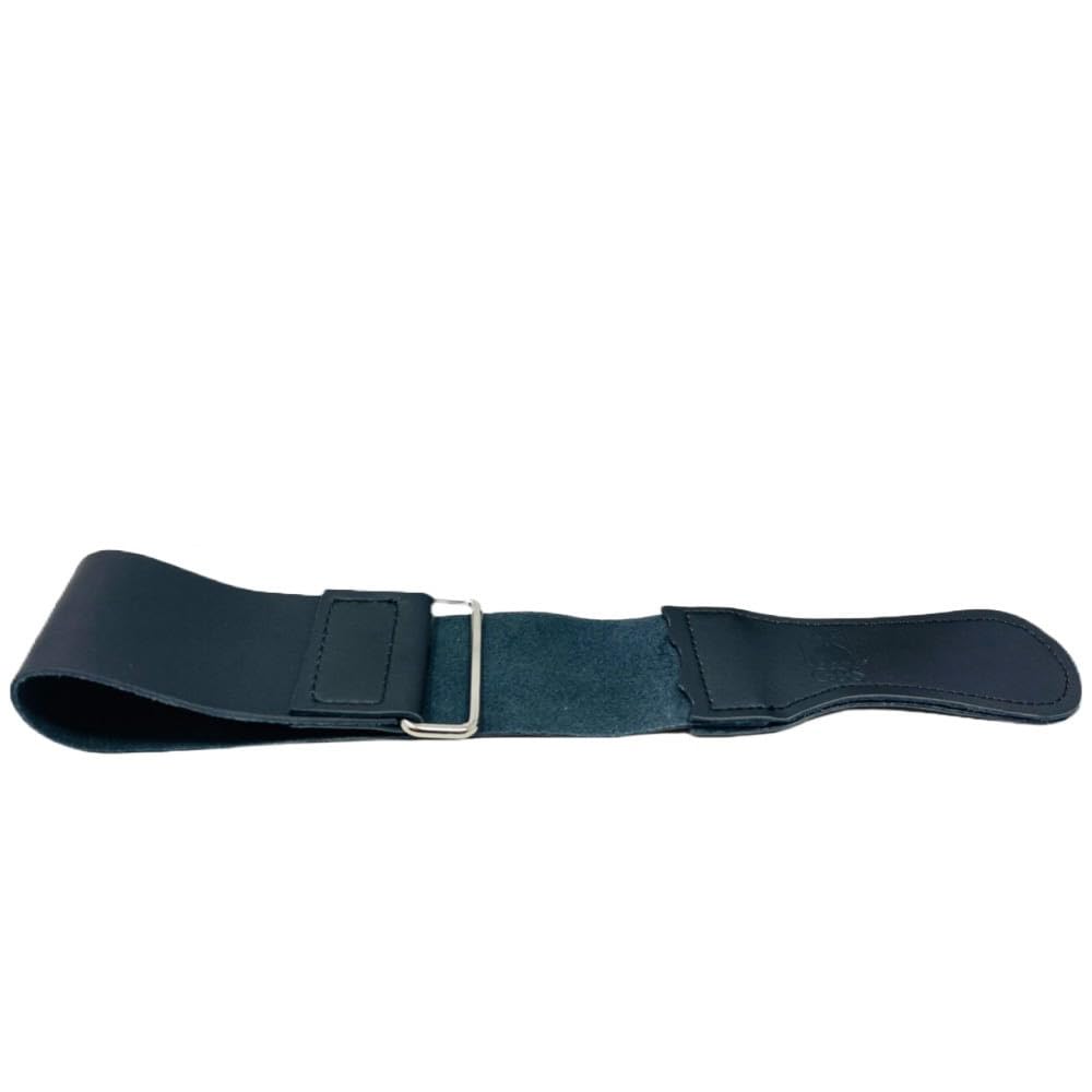 G.B.S Premium Leather Strop for Honing Sharpening Shaving Straight Razors, Kitchen Cutlery, Hunting Knife Edge Blade, Fish Knives (Black) Beauty and Personal Care G.B.S