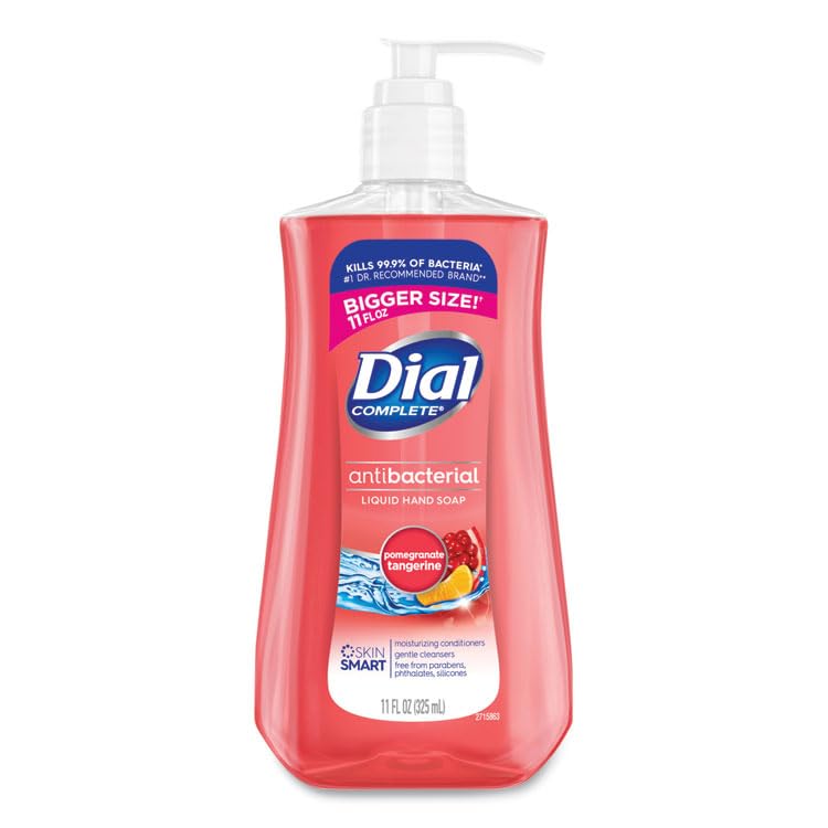 Antibacterial Liquid Hand Soap, Pomegranate Tangerine, 11 oz Beauty & Personal Care Dial Professional