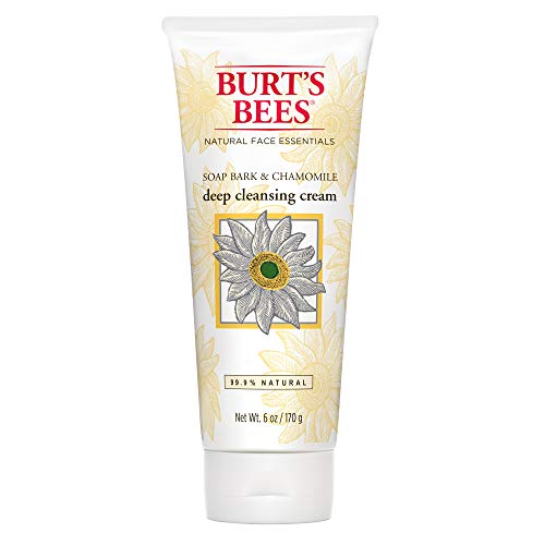 Burt's Bees Deep Cleansing Cream, Soap Bark & Chamomile 6 oz (Pack of 4) Beauty & Personal Care Burt's Bees