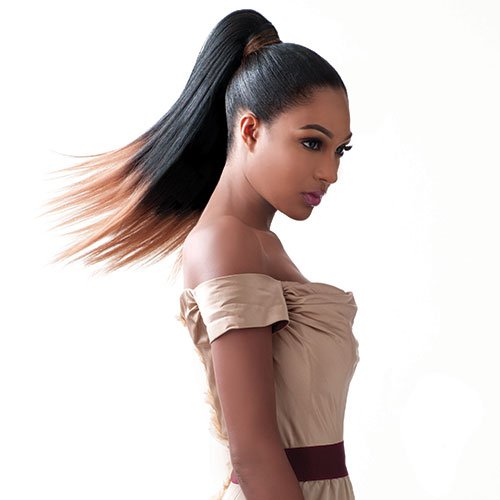 2-PACK DEALS ! Outre Human Hair Weave Premium Purple Pack Yaki (14", 1B)