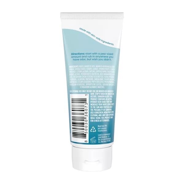 LUME Invisible Cream Tube Deodorant - Whole Body Deodorant for Arm, pits and Private - Aluminum-Free, Baking Soda Free, Hypoallergenic, Safe Beauty and Personal Care Lume