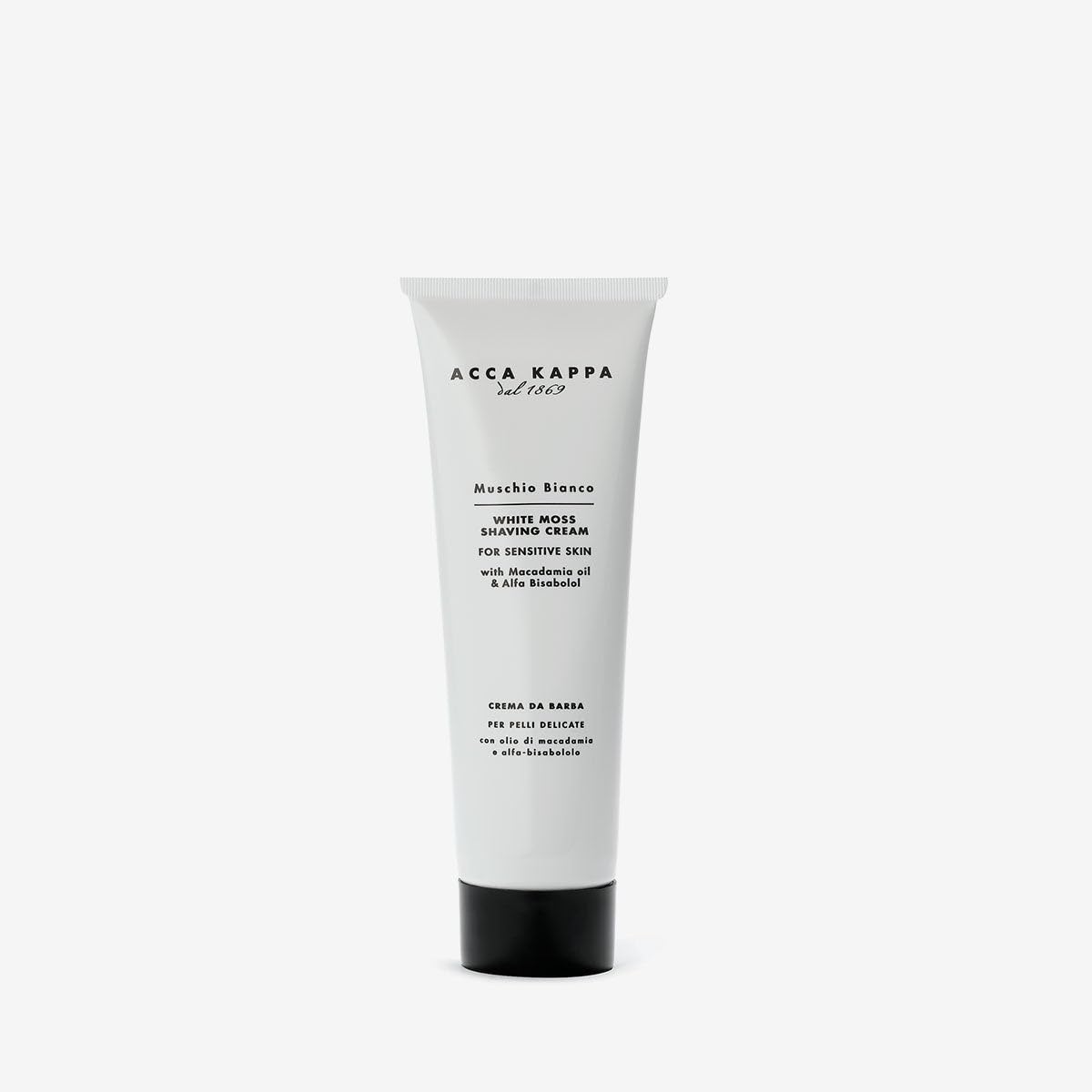 Acca Kappa White Moss Aftershave Cream - Soothing Botanical Emulsion for Sensitive Skin Beauty and Personal Care Acca Kappa