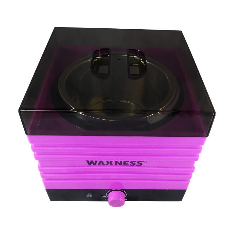 Waxness W-CUBE Professional Wax Heater - Pink, 1 lb Capacity, Adjustable temperature, 100W, for Professional Use Beauty and Personal Care Waxness