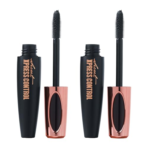 Two Pack: Silk Fiber Mascara 4D, Lengthening and Thickening, Secret Xpress Control - Long Lasting & Smudge-Proof, All Day Exquisitely Full, Long Beauty & Personal Care Secret Xpress Control