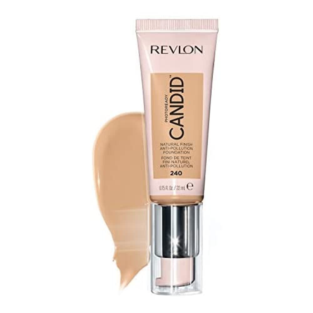 Revlon Liquid Foundation, Photo Ready Candid Face Makeup for Sensitive and Dry Skin, Longwear Sheer-Medium Coverage with Natural Glow Finish Beauty & Personal Care REVLON