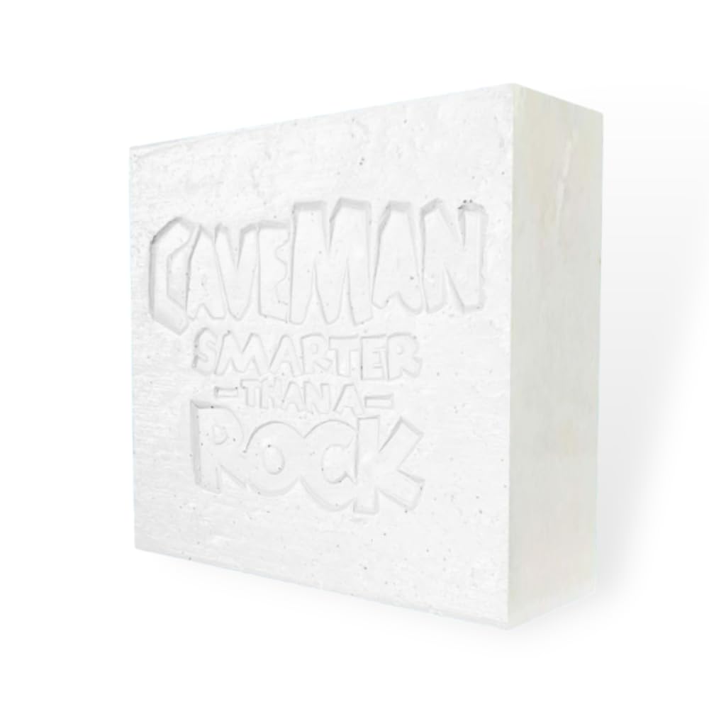 SMARTER THAN A ROCK Caveman Men's Natural Soaps - Moisturizing, Exfoliating, & Refreshing Bar Soaps with Natural Extracts and Essences (Coconut) Beauty & Personal Care SMARTER THAN A ROCK