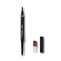 Absolute New York 2-in-1 Brow Perfecter, Dual-Ended Eyebrow Tool, Pencil and Pomade (AEBD04 Chocolate) Beauty & Personal Care Absolute New York