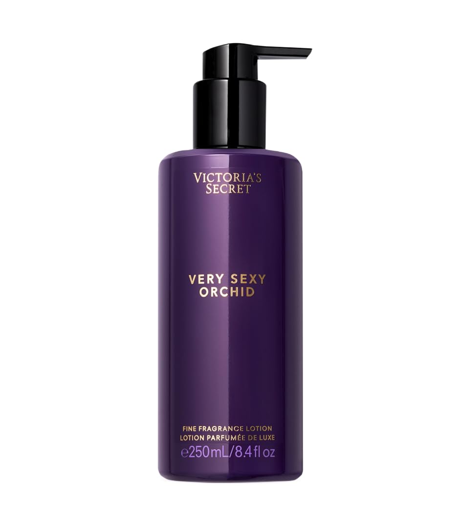 Victoria's Secret Very Sexy Orchid Fragrance Lotion, Notes of Blackcurrant, Orris Woods & Sheer Patchouli, (8.4 oz) Beauty & Personal Care Victoria's Secret