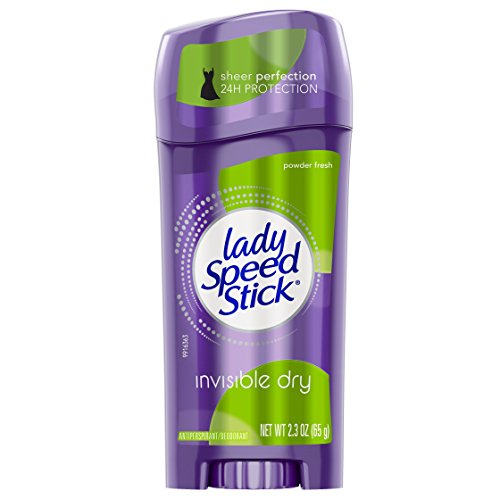 Lady Speed Stick Antiperspirant Deodorant, Invisible, Powder - 2.3 oz Beauty and Personal Care Lady Speed Stick
