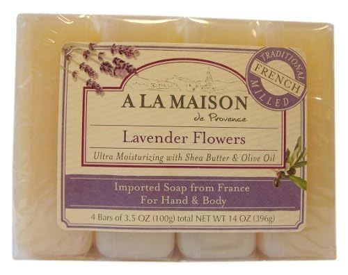 A La Maison Bar Soap Lvndr Flwr Value 4 Ct Beauty & Personal Care A LA MAISON